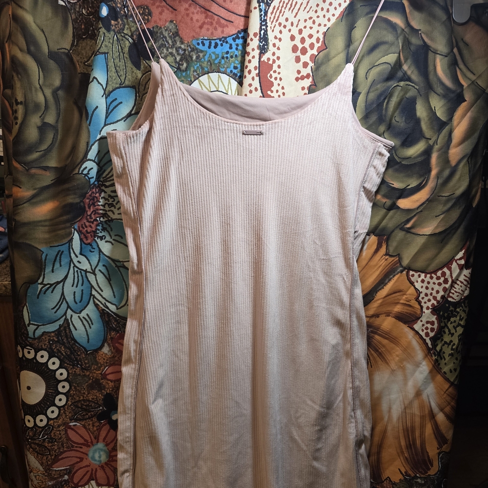 Victoria's Secret Light Pink Ribbed Mini Camisole